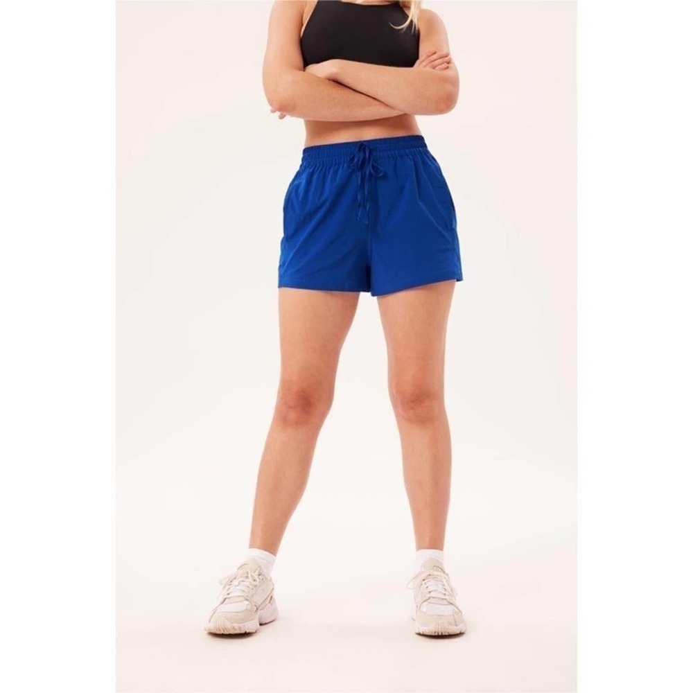 Girlfriend Collective Gazelle Shorts Haze Blue